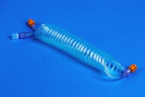 250cm spiraalsnoer verlenging buizen met T-Connector en terugslagklep